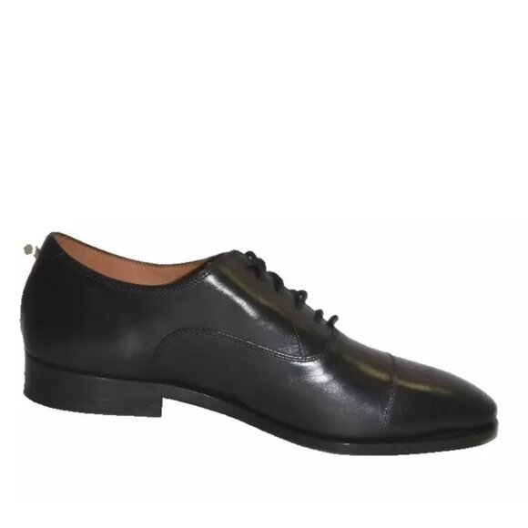 New! Allen Edmonds Siena Leather Cap Stitch Oxford Shoe Black 10.5 D 5720 DD297A main image 7